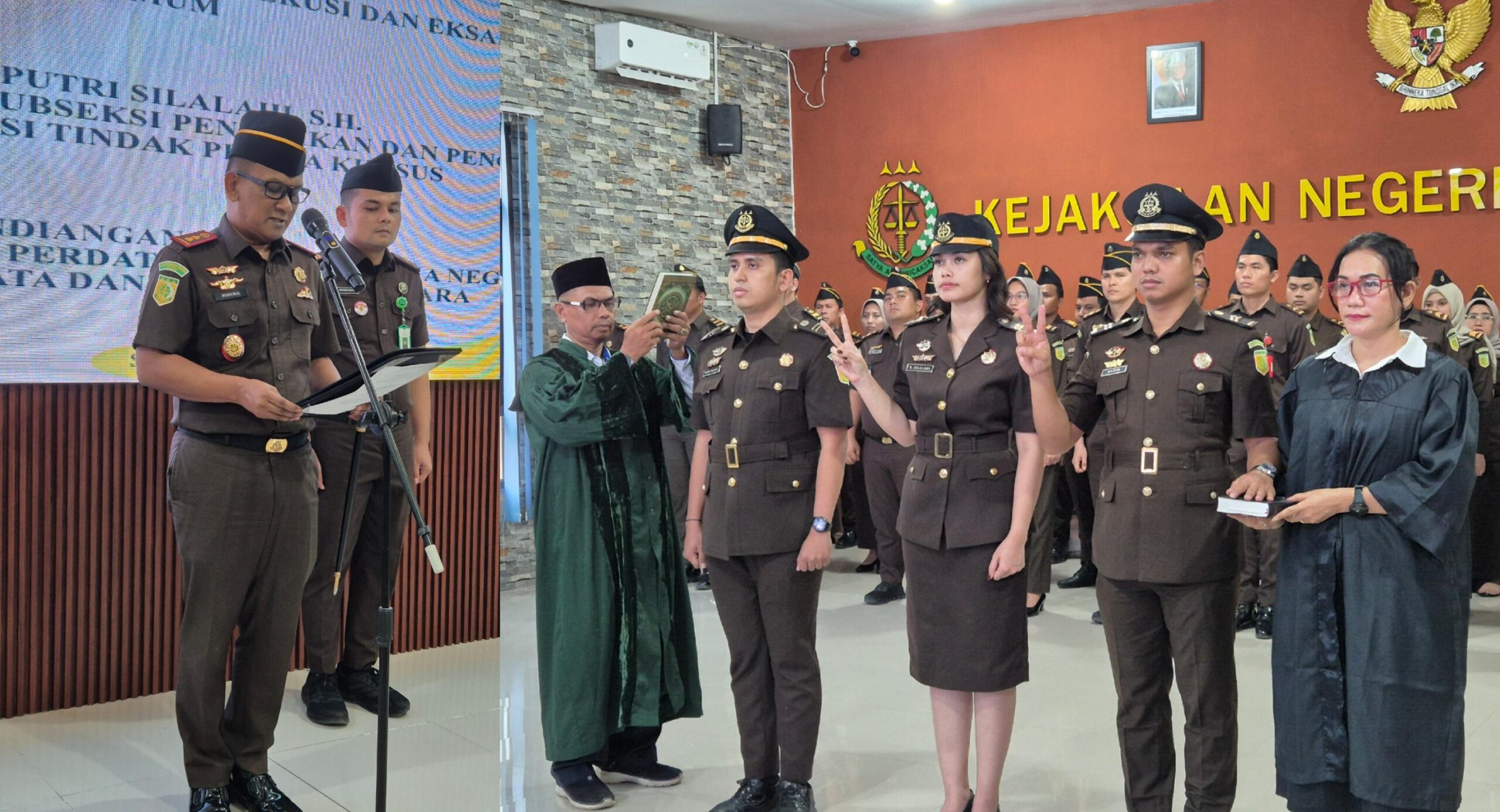 Kajari Simalungun Lantik Tiga Pejabat Baru, Tekankan Integritas dan Profesionalisme