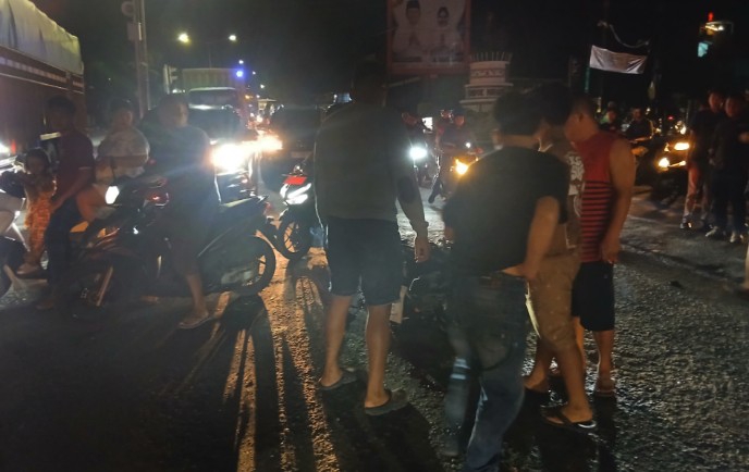 Tabrak Lari di Rambung Merah, Pemotor Kritis, Supir Truk Kabur