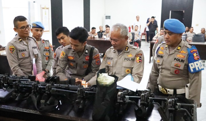 Selain Tapteng, Divisi Propam Polri juga Periksa Senpi Personil Polres Sibolga