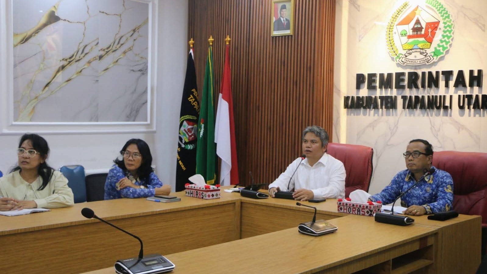 Wakil Bupati Taput Pimpin Rapat Persiapan Rakernas V MPK, Tapanuli Utara Siap Jadi Tuan Rumah