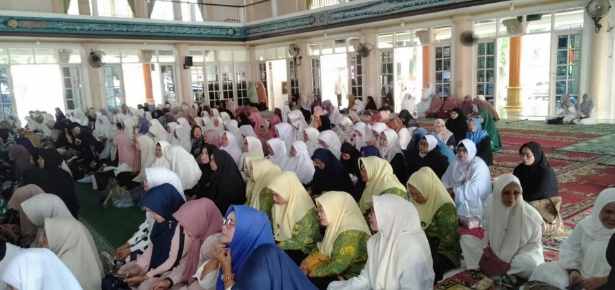 Safari Dakwah Angelina Sondakh di Binjai Timur Berlangsung Kondusif