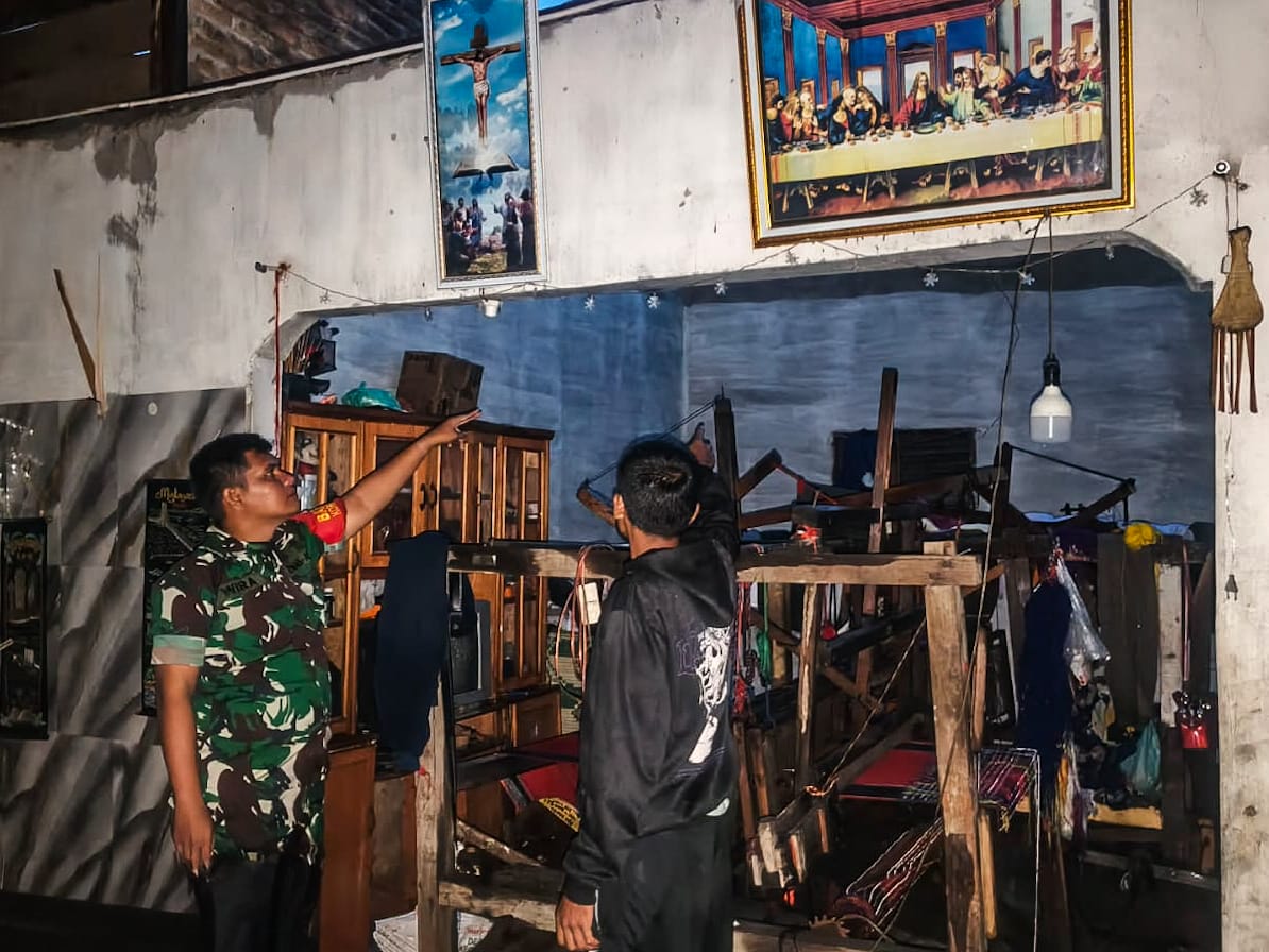 Hujan Lebat Picu Banjir hingga Bangunan Rusak di Siantar