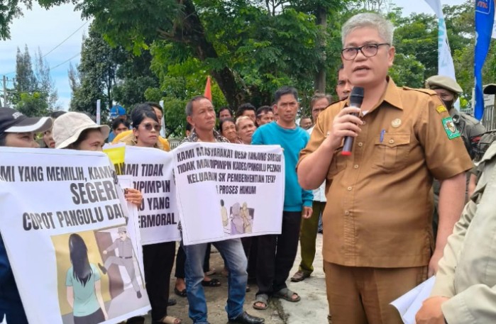 Dugaan Selingkuh Pangulu Tanjung Saribu, Pemkab Simalungun Tidak Balas Surat Warga