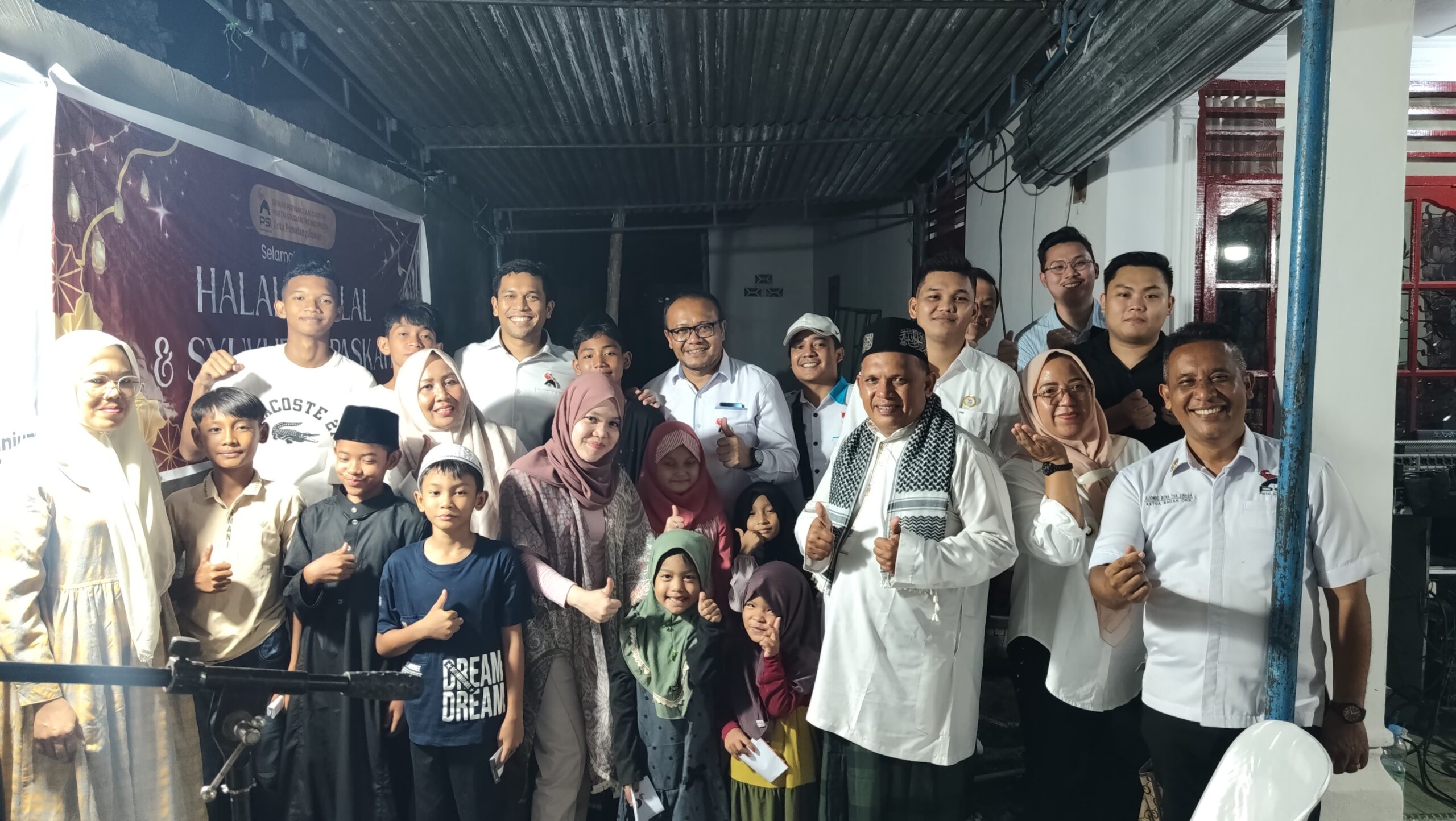 PSI Pematangsiantar Gelar Halal Bihalal dan Paskah, Awali Konsolidasi Menuju Pemilu 2029