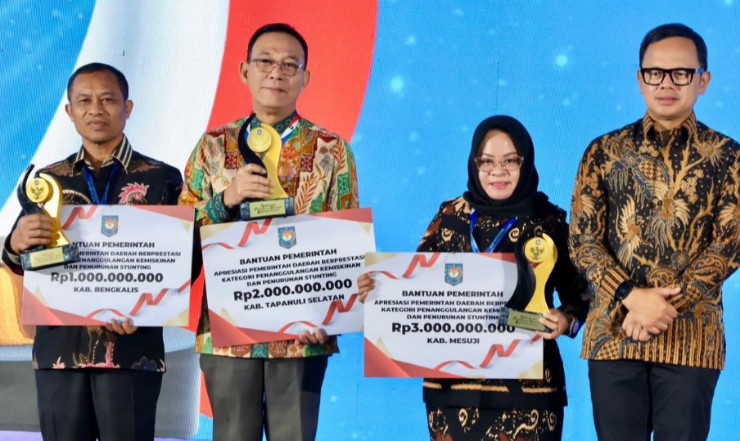 Di Masa Pemulihan, Tapsel Raih Juara 2 Nasional Penanggulangan Kemiskinan