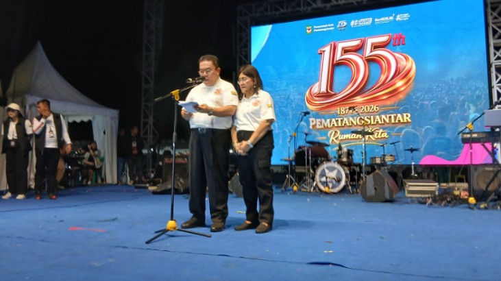 Puncak Perayaan HUT ke-155 Kota Siantar, Ribuan Warga Padati Lapangan Adam Malik
