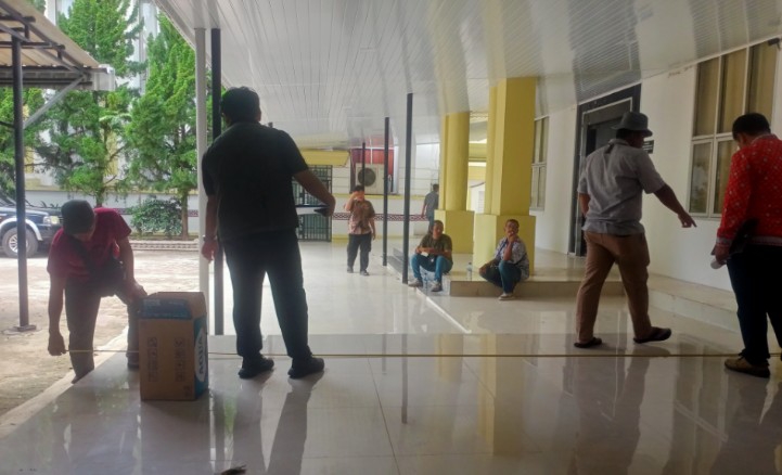 Inspektorat Periksa Kesesuaian Proyek Pembangunan Gedung DPRD Siantar