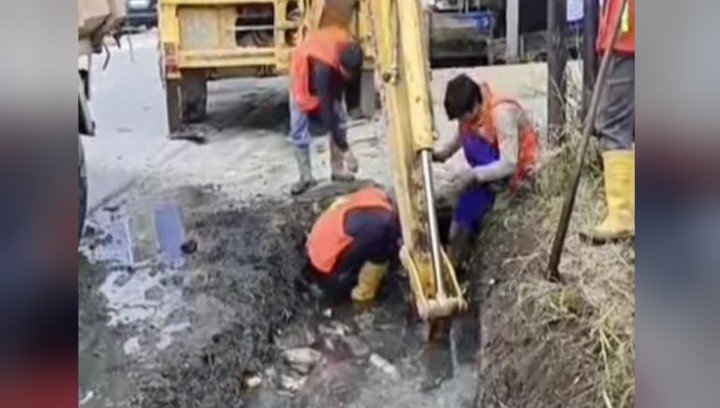 Usai Bupati Taput Audensi ke BB PJN, Drainase di Sirongit Dinormalisasi