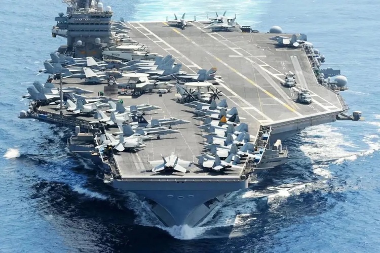 Klaim Iran Serang Kapal Induk USS Abraham Lincoln Dibantah AS, Operasi Tetap Normal