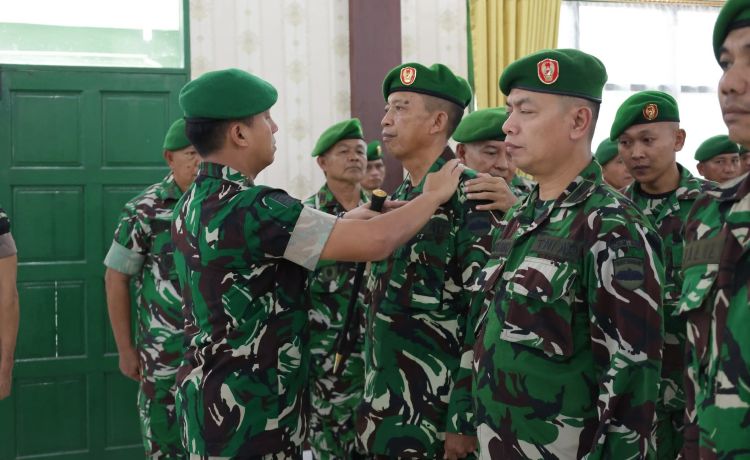 Kenaikan Pangkat Prajurit Kodim 0208 Asahan, Dandim Tekankan Loyalitas dan Profesionalisme