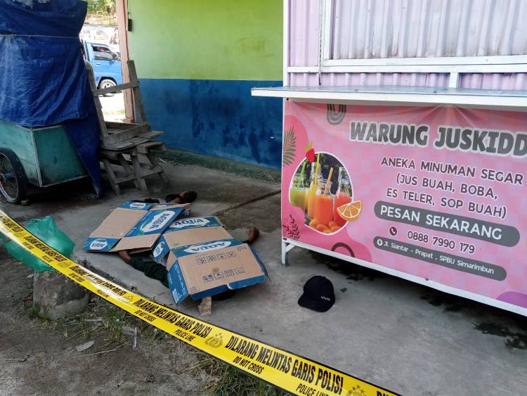 Geger Pagi Hari! Pria 36 Tahun Ditemukan Tewas di Simpang SPBU Prapat Siantar