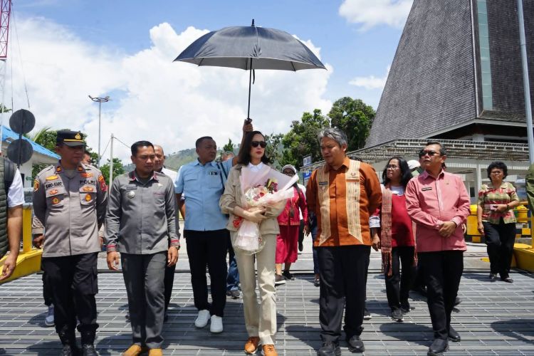 Kunjungan Menteri Pariwisata ke Danau Toba, Pemkab Taput Beri Apresiasi