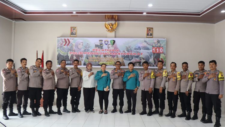 Bhabinkamtibmas Pakpak Bharat Dibekali Pertolongan Pertama untuk Hadapi Situasi Darurat Warga