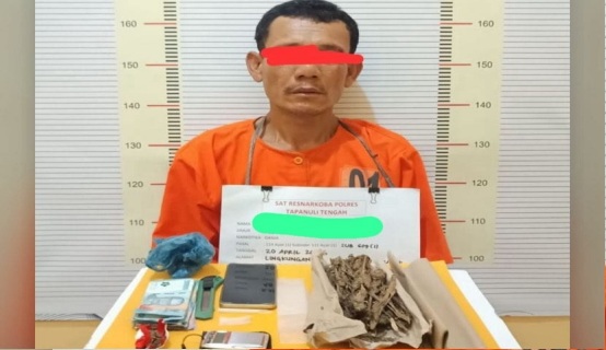 Pengedar Narkoba “Kongo” Ditangkap, Polisi Amankan Ganja dan Sabu di Tapteng