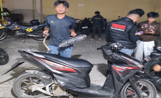 Polisi Sikat Geng Motor dan Balap Liar di Siantar, 6 Motor Diamankan