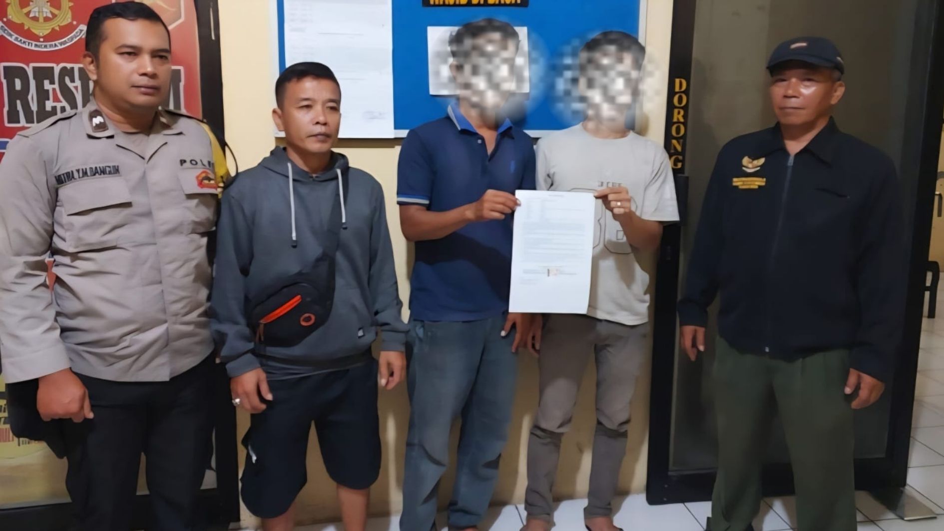 Dugaan Pencurian di Siantar Diselesaikan Damai, Dua Pria Minta Maaf Lewat Mediasi Keluarga