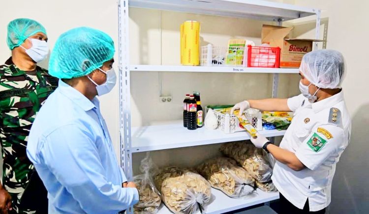 Wabup Simalungun Temukan Sejumlah Catatan saat Monitoring Dapur MBG di Raya