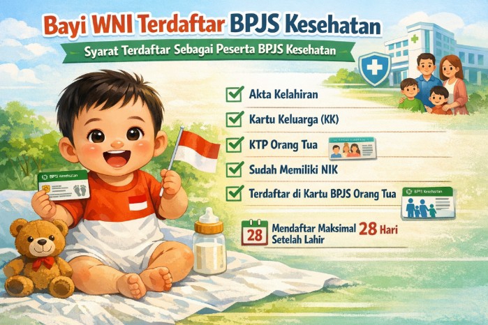 Ini Penjelasan BPJS Kesehatan Soal Bayi WNI yang Baru Lahir