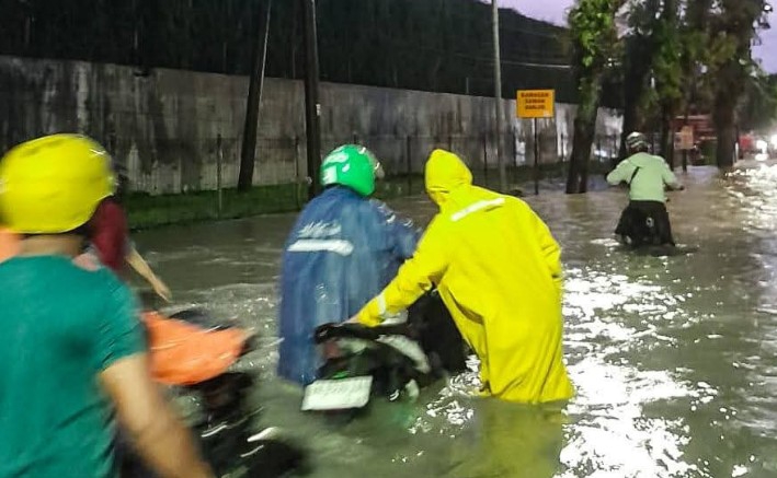 BPBD Siantar Tanggap Banjir dan Kerusakan Akibat Cuaca Ekstrem