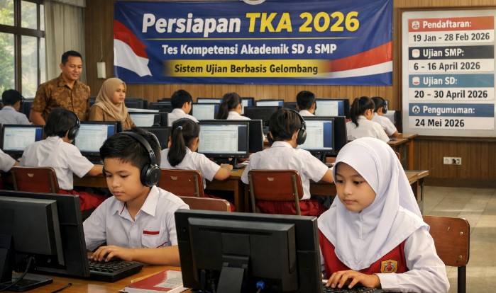 Tes Kemampuan Akademik 2026, Disdik Siantar Matangkan Skema Ujian Berbasis Gelombang