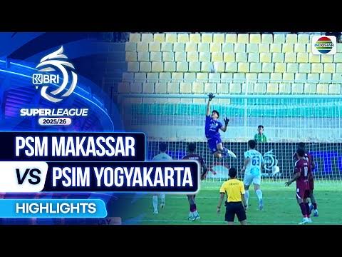 Duel Panas PSIM vs PSM Masih Buntu! Babak Pertama Berakhir 0-0 di Maguwoharjo