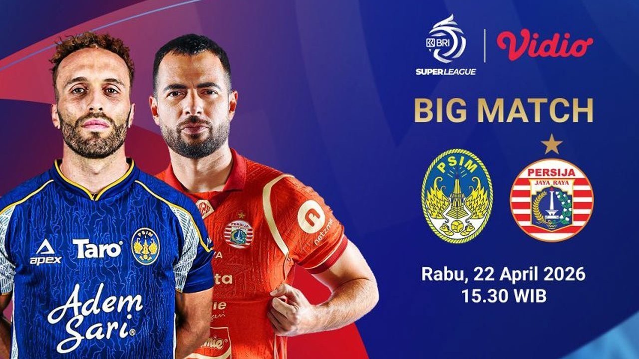 PSIM vs Persija Hari Ini! Macan Kemayoran Tantang Tuan Rumah, Laga Gila Liga 1 2026