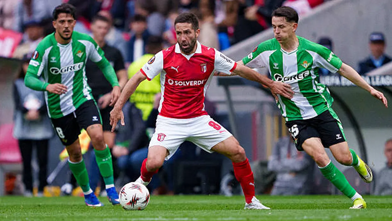 Comeback Gila! Braga Hajar Real Betis 4-2 dan Lolos ke Semifinal Liga Europa