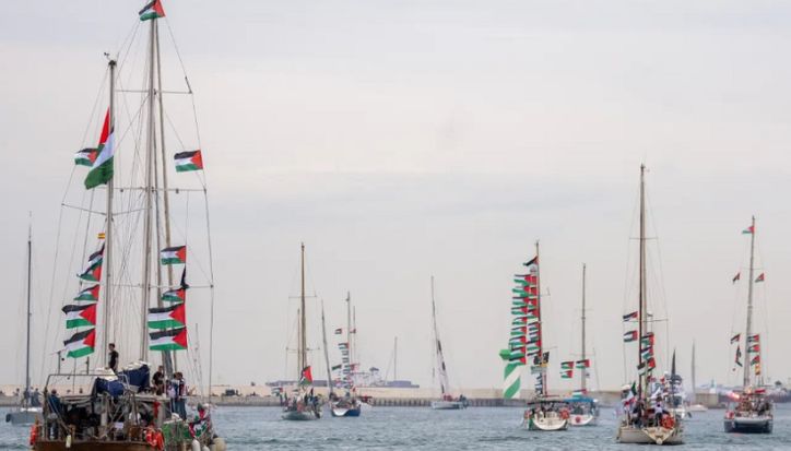 Lima WNI Peserta Misi Kemanusiaan ke Gaza Dikabarkan Ditangkap Tentara Israel