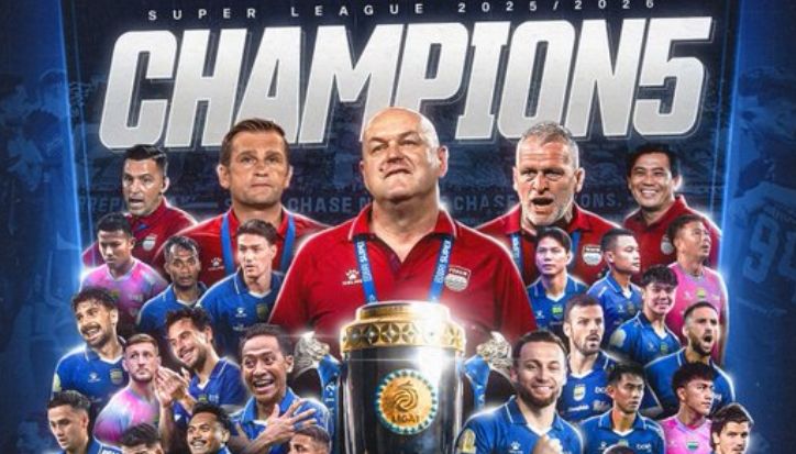 Persib Bandung Cetak Sejarah, Jadi Tim Pertama Hat-Trick Juara di Era Liga Indonesia