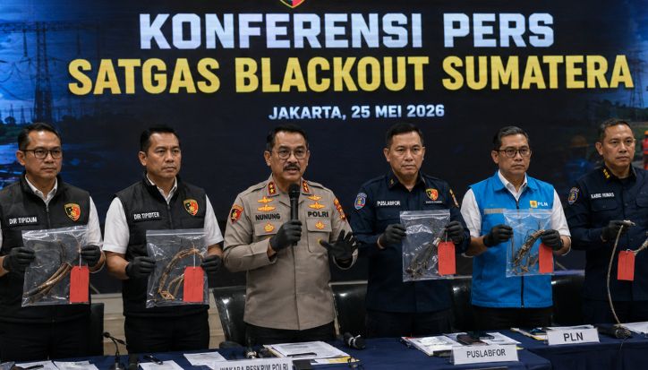 Bareskrim: Blackout Sumatera Diduga Akibat Faktor Teknis dan Cuaca Ekstrem, Bukan Sabotase