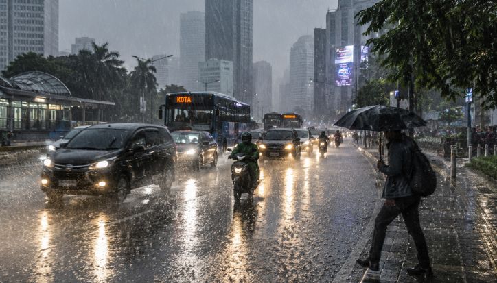 BMKG: Akhir Mei 2026 Didominasi Hujan Ringan, Angin Timur Mulai Aktif