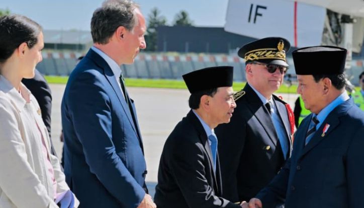 Prabowo Sudah di Paris, Dijadwalkan Bertemu Macron