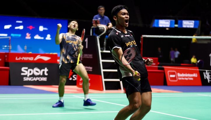 Fajar/Fikri di Final Singapore Open 2026, Tantang Unggulan India