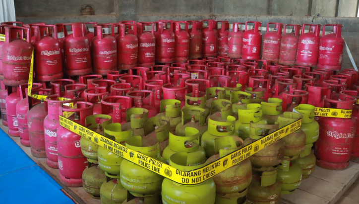 Bareskrim Bongkar Penyalahgunaan LPG Subsidi di Klaten