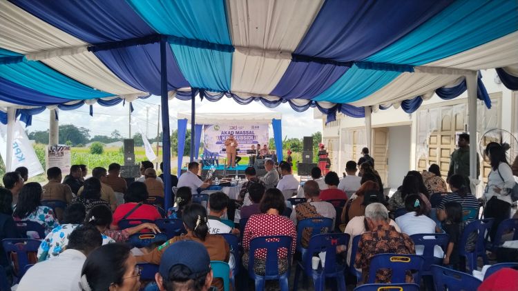 Warga Siantar Mulai Punya Rumah Sendiri, Akad Massal Perumahan Subsidi Digelar di Simarimbun