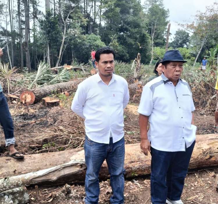 Anthon Sihombing Pertanyakan SP3 Kasus Pengrusakan Lahan Pinus di Taput
