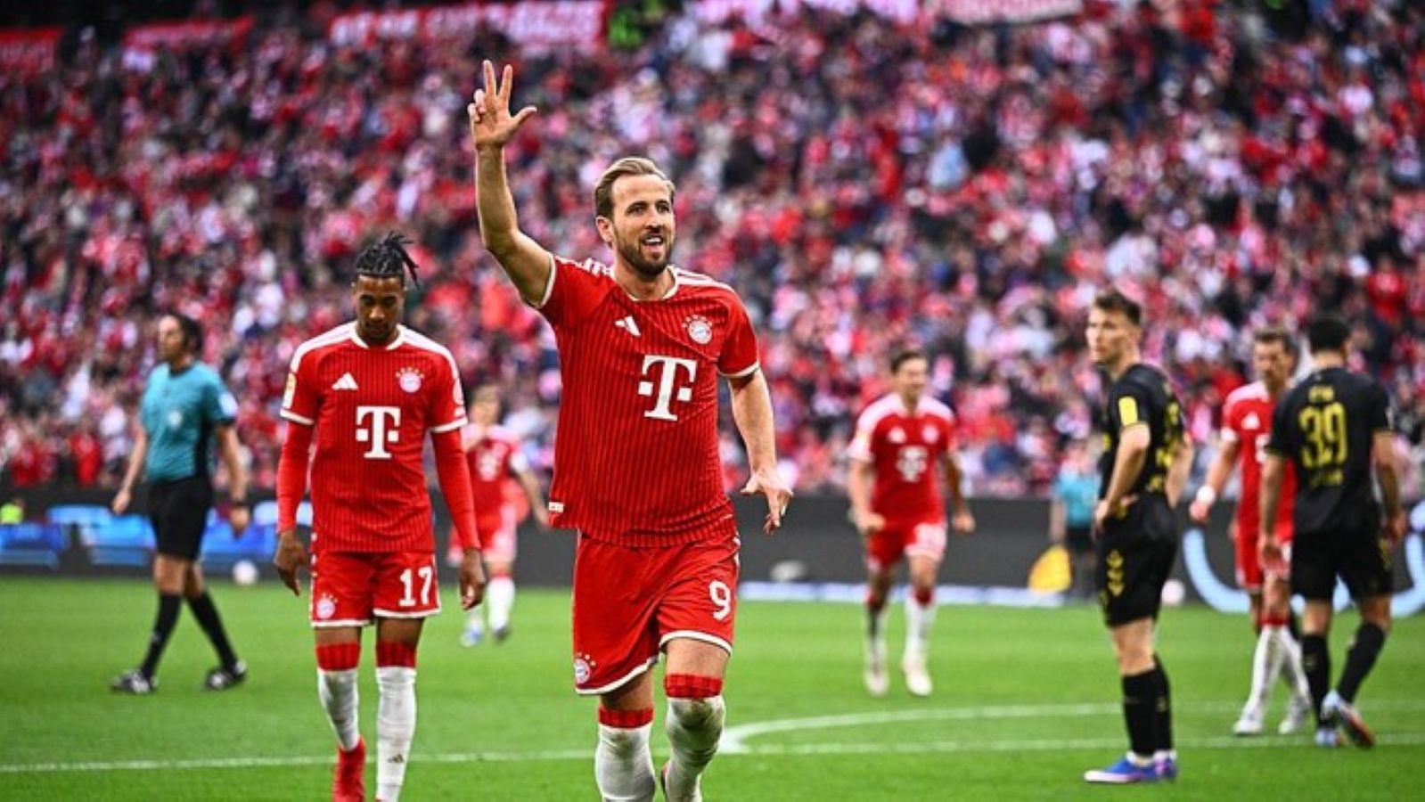 Kane Hatrrick, Bayern Munich Bantai Koln 5-1