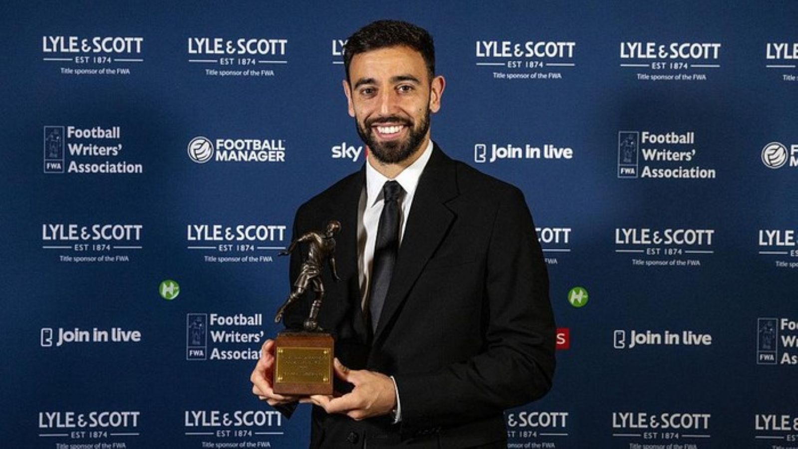 Bruno Fernandes Sabet Gelar Pemain Terbaik Liga Inggris Versi Wartawan