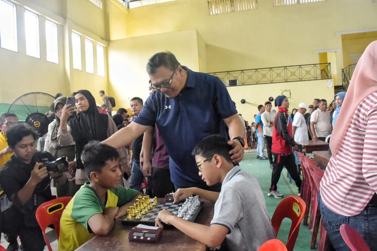350 Siswa SD dan SMP Ramaikan Turnamen Catur Kabupaten Deli Serdang