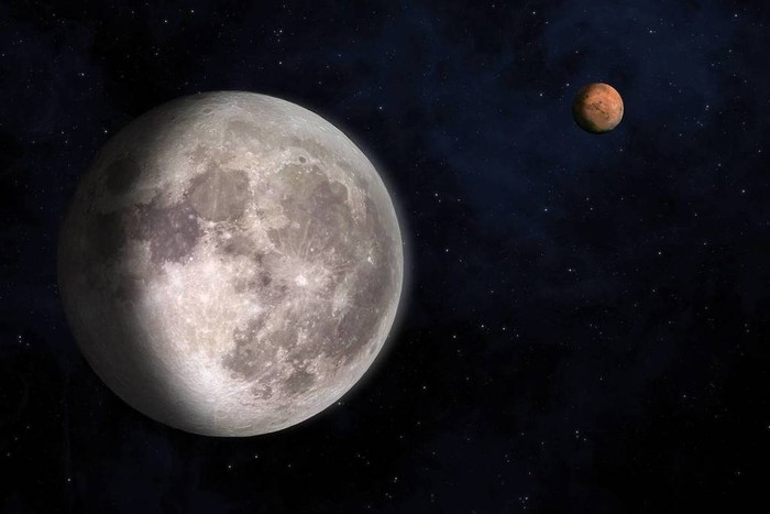 Wahana Psyche NASA Abadikan Foto Langka Mars Saat Gravity Assist Menuju Asteroid