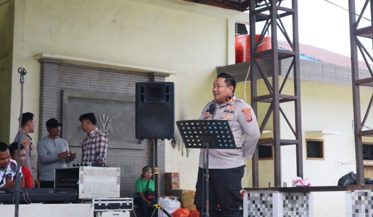 Polres Nias Selatan Kawal May Day, Tekankan Sinergi dan Kondusivitas