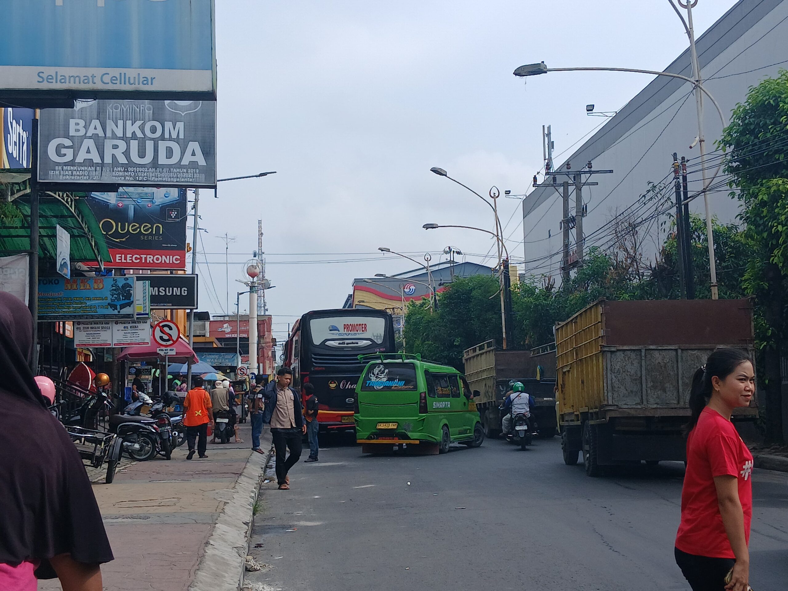 Larangan Tinggal Larangan, Bus Masih Bebas Masuk Pusat Kota Siantar
