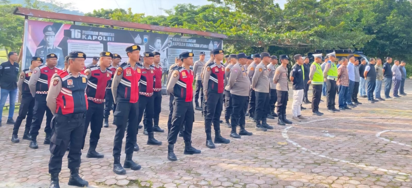 May Day di Pakpak Bharat Sepi Aksi, Polisi Tetap Siaga
