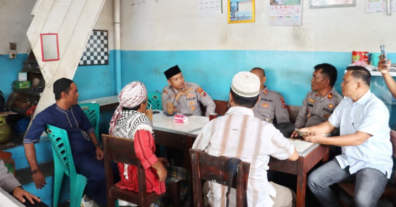 Kapolres Sidimpuan Tampung Keluhan Warga soal Pungli Pasar Sagumpal Bonang