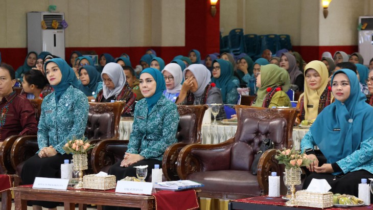 Pascabencana PKK Tapsel Fokus Bangkitkan Ekonomi Keluarga Lewat Program Desa Binaan