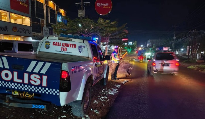 Antisipasi Begal dan Balap Liar, Polres Simalungun Gelar Patroli Malam di Jalur Siantar–Parapat