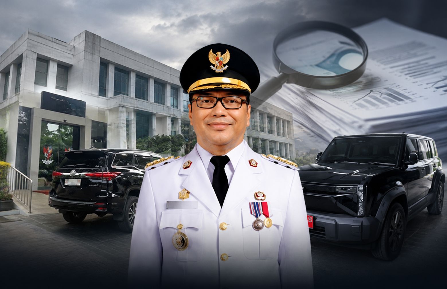 ILAJ Laporkan Dugaan Kejanggalan Sewa dan Pengadaan Mobil Dinas Bupati Deli Serdang ke BPK