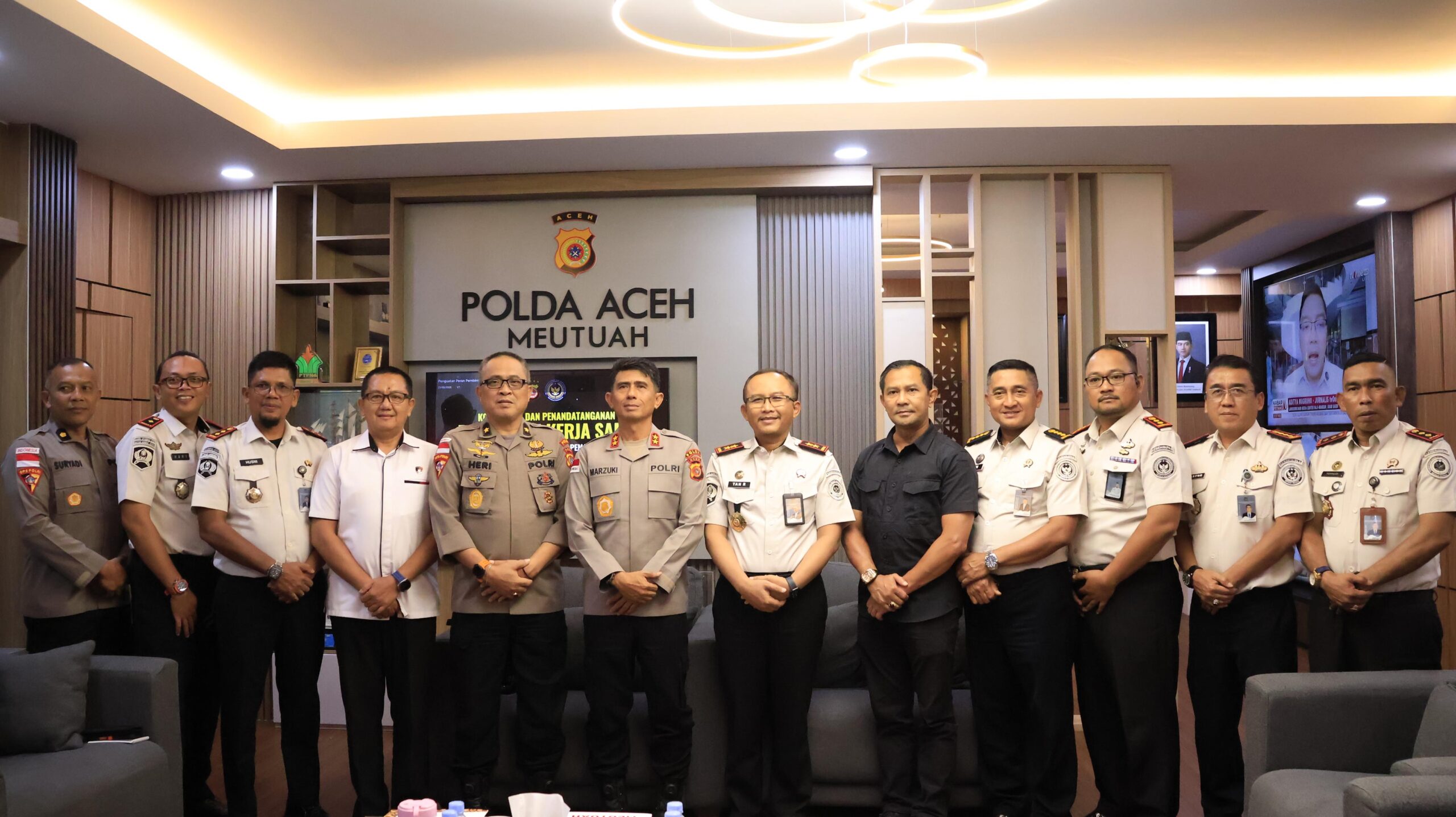 Polda Aceh dan Ditjenpas Aceh Teken Kerja Sama Penguatan Keamanan Lapas