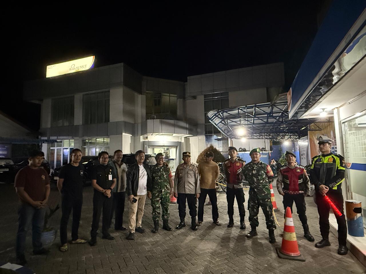 Blackout Sumut, TNI-Polri Perketat Patroli Malam di Sibolga untuk Antisipasi Kriminalitas