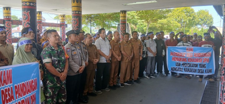 Warga Desa Pandiangan Nyatakan Dukungan untuk Investasi PT DPM di Dairi